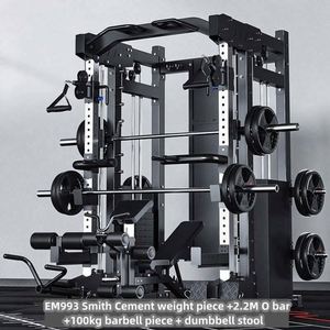 Machine Smith multifonctionnelle et durable pour musculation, avec système de câbles croisés, écologique, pour entraînement en salle de sport – Prix usine - Product Image 3
