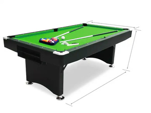 Chuyên Nghiệp 8ft Chất Lượng Tốt Nhất Snooker Bảng Màu Sắc Thời Trang Bida Bảng Với Len Đệm PVC Túi Bóng Trở Lại Đặc Điểm Kỹ Thuật - Product Image 4