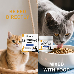 Suplemento Probiótico <span class=keywords><strong>para</strong></span> <span class=keywords><strong>Gatos</strong></span> en Tabletas Masticables con Sabor a Pollo, Cuidado del Pelaje y Digestión, <span class=keywords><strong>para</strong></span> Todas las Edades, el Más Vendido - Product Image 2
