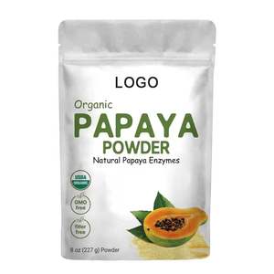 OEM自社ブランド天然パパイヤジュースエキス粉末パパイヤプロテインパウダーパパイヤ酵素パウダー - Product Image 1