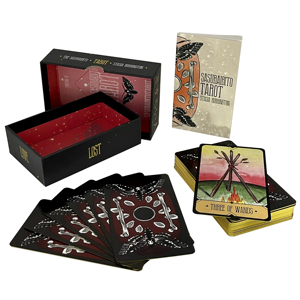 Yüksek kaliteli kağıt malzeme özel Tarot ve Oracle kartları baskı özel tasarım ile