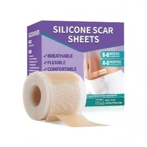 पुनः प्रयोज्य पारदर्शी सिलिकॉन निशान शीट कट चिपकने वाला स्टीकर रबर मास्किंग निशान की मरम्मत टेप प्रभावी घाव ड्रेसिंग के लिए - Product Image 1