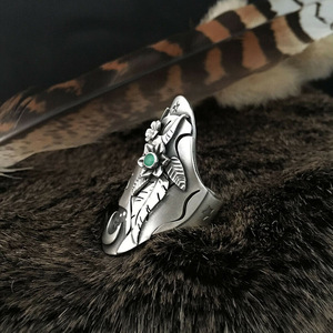 Anello da Donna Stile Pastorella Vintage, Gioiello Regolabile con Segno Zodiacale, Design Retrò e Carino per Uso Quotidiano - Product Image 4