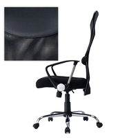 Chaise de bureau moderne d'intérieur à dossier haut Chaise à dossier en maille à la mode Chaise de bureau ergonomique au design moderne