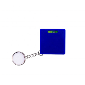Mini mètre ruban de 1 mètre avec niveau à bulle, porte-clés, outil de mesure, échelle métrique et impériale, portable, idéal comme cadeau - Product Image 5