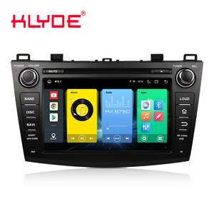 Autoradio Android 8 per MAZDA <span class=keywords><strong>3</strong></span> 2009-2012 con Lettore DVD, Navigatore GPS, Controllo al Volante e Telecamera Posteriore AHD - Product Image 1