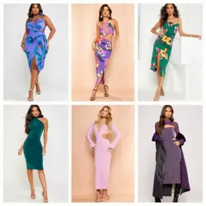 Venta al por Mayor de Vestidos para Mujer, Algodón/Poliéster, Descuento de Fábrica para Adultos, Fardos de Ropa Surtida, Origen CN/GUA - Product Image 3