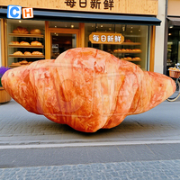 Gonflables d'extérieur personnalisés, Grands jouets gonflables en forme de pain pour boulangerie et pâtisserie
