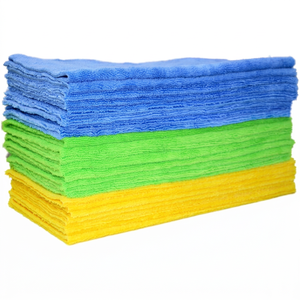 VANTUR Wholesale Warp Knitted Kitchen <b>Cloth</b> 40x40cm Quick Dry Lint Free Eco Sewing Edge Reusable <b>Microfiber</b> <b>Cleaning</b> Towels - Product Image 1