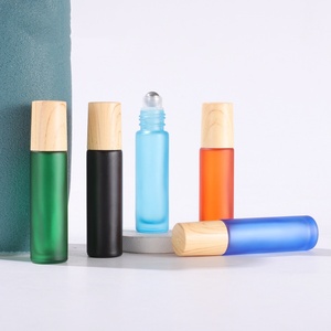 Sang Trọng Rỗng 5Ml 10Ml Matte Cầu Vồng Màu Nước Hoa Thủy Tinh Cuộn Trên Chai Tinh Dầu Mỹ Phẩm Bao Bì Thủy Tinh Cuộn Trên Chai - Product Image 5