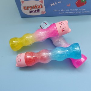 CHENXI Ventes d'usine – Jouet slime éducatif DIY Kawaii pour filles, écologique, effet gelée, non collant, pâte à modeler scintillante, arc-en-ciel coloré - Product Image 3