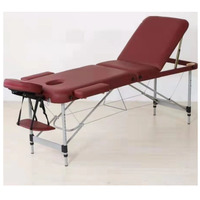 Table de massage pliante violette portable au design moderne Table de massage pliable et portable Sexe par le Maroc