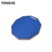 G6008 Factory New Arrival Hot Sale 8/10/12 Inch Decagon Drum Pad - Custom Shape & Logo