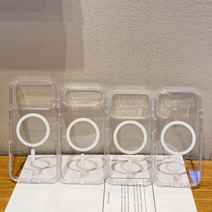 <span class=keywords><strong>Cover</strong></span> di Lusso Trasparente Antiurto per Ricarica Wireless, Custodia Magnetica per Telefono per iPhone 17 Pro Air ProMax - Product Image 4