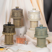 Brûleur d'encens en résine de luxe créatif au design rétro et élégant pour les festivals arabes du Moyen-Orient, origine Zhejiang