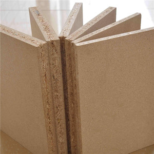 Kích thước lớn 7 * 9ft 6 * 9ft 6 * 8ft melamine ván dăm trong bán flakeboard sóng trắng mDP cho đồ nội thất bàn máy tính - Product Image 5