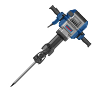 MEINENG 3069 HEX-28 Briseur de béton électrique robuste 3450W 98J 1600BPM pour travaux de démolition de routes en béton