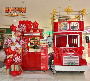 <span class=keywords><strong>Bus</strong></span> touristique électrique de luxe à deux étages pour parc d'attractions, modèle London Sightseeing <span class=keywords><strong>Bus</strong></span>, à vendre - Product Image 6