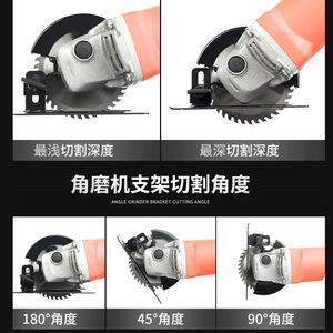 ZHCY Angle Grinder Saw Blade 4 Inch 30T TCT Professional For Wood Metal Tile Cutting - Product Image 5