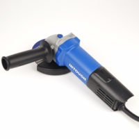 Meuleuse d'angle robuste INTOUCH 1200W 125mm à changement rapide par interrupteur arrière, avec balais en carbone, 5 pouces, pour la découpe des métaux