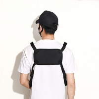 Sac de poitrine tactique léger et polyvalent en tissu Oxford pour le sport, le cyclisme et les activités de plein air, style streetwear, avec logo personnalisé 10