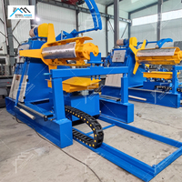 Dérouleur hydraulique automatique populaire à commande PLC, capacité 7 tonnes, prix direct usine, vente en gros pour la Corée
