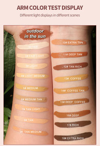 OCHAIN Kem Nền Dạng Lỏng Tự Nhiên Kem Che Phủ Toàn Bộ Chất Lỏng Trang Điểm Chống Nước Kem Che Khuyết Điểm Dạng Lỏng Trang Điểm Thuần Chay Nhãn Hiệu Riêng - Product Image 5