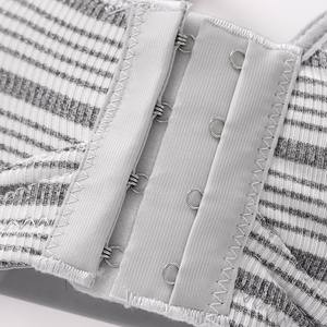 Nouveau style soutien-gorge à fermeture avant, sans couture, sans armatures, pour femme, avec bretelles larges réglables, style débardeur, respirant et liftant - Product Image 3