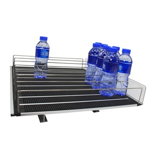 Estante Metálico Deslizante Automático <span class=keywords><strong>de</strong></span> Alta Resistencia <span class=keywords><strong>para</strong></span> Bebidas, <span class=keywords><strong>para</strong></span> Refrigerador Comercial con Puerta <span class=keywords><strong>de</strong></span> <span class=keywords><strong>Vidrio</strong></span>, Sistema <span class=keywords><strong>de</strong></span> Empuje por Gravedad - Product Image 3