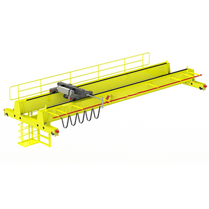 <span class=keywords><strong>25ton</strong></span> 30ton đôi nâng tốc độ EOT cần cẩu mô hình Châu Âu đôi dầm cầu trục trên không - Product Image 4