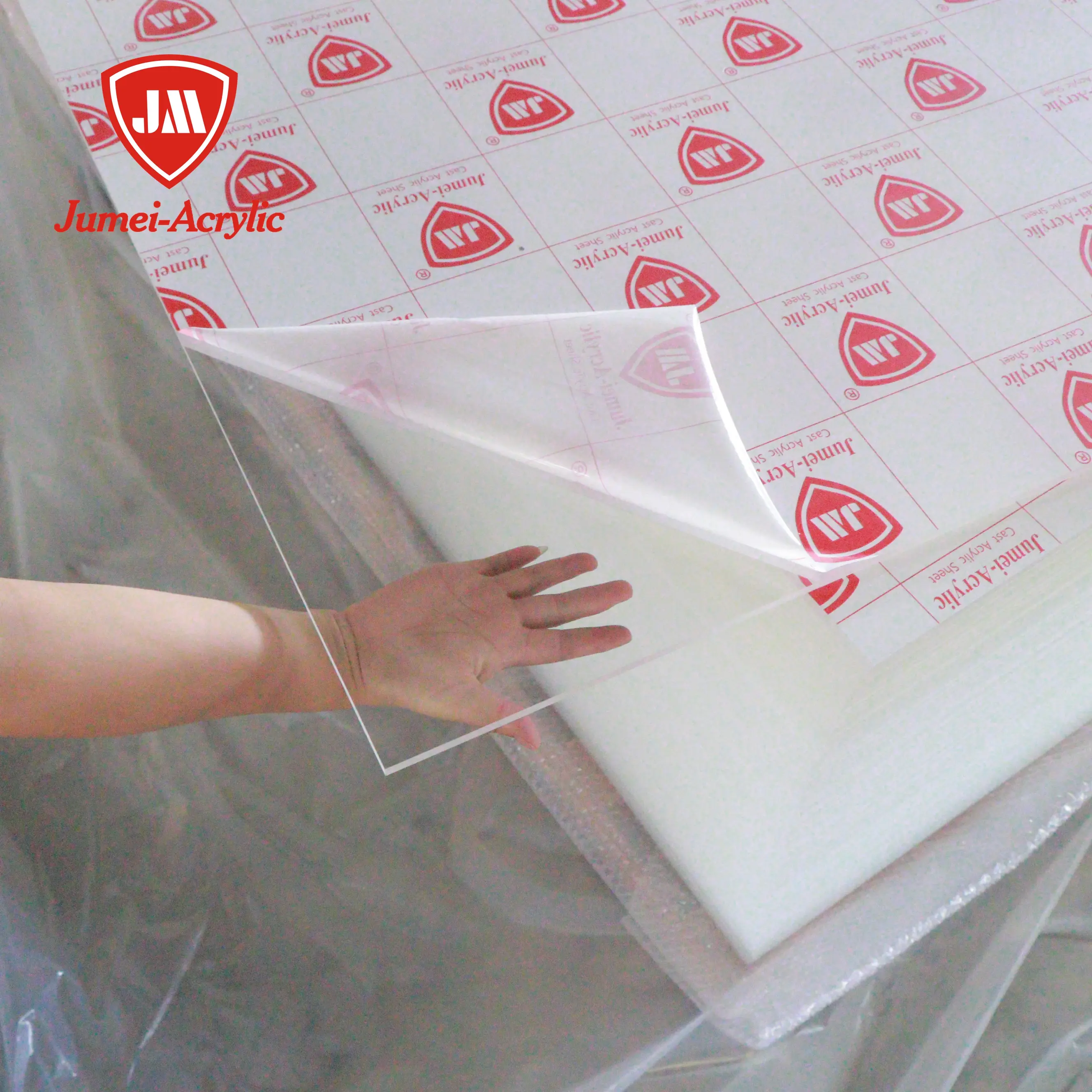 Jumei — feuilles plastiques acryliques, claire, haute Transparent, Pmma Cast, en plastique, 1.8-50mm, 4*8 4*6 pieds, prix d'usine