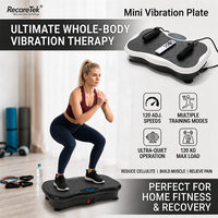 Plattform-Vibrationsgerät Vibrationsplatte Trainingsgerät Gewichtsreduktion Niedrige Intensität für Sport Abnehmen Cardio-Workout-Ausrüstung Mini