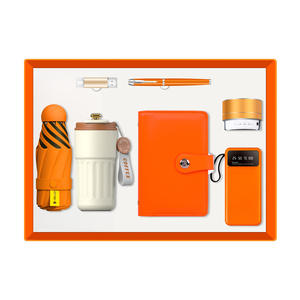 Ensemble de dossiers de rangement, coffret cadeau d'affaires, organiseur de tasses à café, souvenir pratique, logo personnalisable, style moderne et épuré - Product Image 1