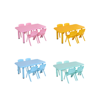 Table d'étude pour enfants à usage hospitalier moderne, en plastique, hauteur réglable, pour étudiants, meubles de salon