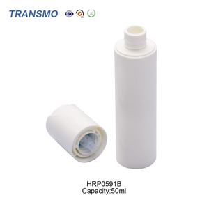 Botella de Loción de 50 ml con Logotipo Personalizado, Botella de Loción de Lujo de Plástico de 50 ml con Bomba de Aire Comprimido - Product Image 4