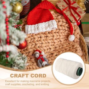 Fil de soie glacée léger, fil de chanvre glacé, chapeau de soleil d'été, sac au crochet DIY tissé à la main, coussin, couverture, soie brillante ajourée, laine épaisse - Product Image 3