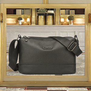 CHINY Borsa a Tracolla da Uomo di Tendenza, Lussuosa e Casual, in PU, Impermeabile, di Piccole Dimensioni, per Tutte le Stagioni - Product Image 5