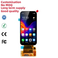 وحدة عرض AMOLED مقاس 4.39 بوصة بدقة 568×1210 مع لوحة لمس سعوية MIPI DSI ثنائية المسار SD5207 للهواتف الذكية