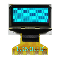 Layar OLED 0.96 INCI SPI I2C BIRU SSD1306 128X64