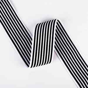 Sangle en nylon/polyester de haute qualité, personnalisée, résistante, à motif en treillis, élastique, haute visibilité, imprimée, vêtements Yusen - Product Image 2