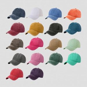 Hot Selling Sport Wholesale Unisex Washed Baseball Embroidered Distressed Sports Cap Custom Logo Cotton Vintage Dad <b>Hats</b> - Product Image 2