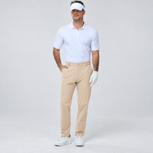 Pantaloni da Golf Personalizzati Resistenti alle Macchie, Slim Fit, Assorbenti e ad Asciugatura Rapida con Elastico in Vita - Product Image 1