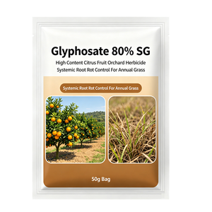 Glyphosate 80% SG à haute concentration pour vergers d'agrumes, herbicide annuel systémique contre les graminées et les maladies de racine pour l'agriculture - Product Image 1