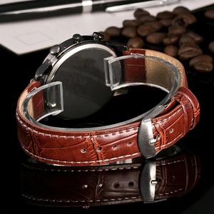 Reloj Deportivo de Cuarzo para Hombre con Correa Acrílica y Cristal de Zafiro con Números Romanos, Ecológico, Casual, Moderno, Minimalista y Sencillo - Product Image 6