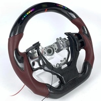 Volant de sport en fibre de carbone LED pour Lexus IS LS NX GX RCF ES200 RX300 IS350 IS200 CT200 IS250 RCF GCF Volant de voiture