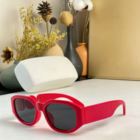 Lunettes de soleil tendance unisexes carrées dégradées colorées UV400