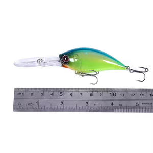 Palmer 12,5 centímetros 20,5g longa língua mergulho profundo Minnow pesca isca água salgada Crankbait plástico Minnow iscas duras - Product Image 4