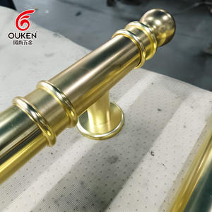 Manija de <span class=keywords><strong>puerta</strong></span> dorada de lujo, tirador Interior grande deslizante moderno, gran oferta para casa, Bar, Club, <span class=keywords><strong>terraza</strong></span>, manija de <span class=keywords><strong>puerta</strong></span> decorativa - Product Image 3