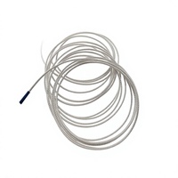 Sonde thermocouple blindée de type E haute température avec câble personnalisé pour la surveillance industrielle