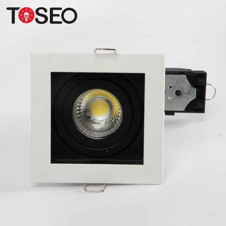 Hotel Ceiling Light Fixture Led Spotlight Fire Rated Led Recessed Double Head Gu10